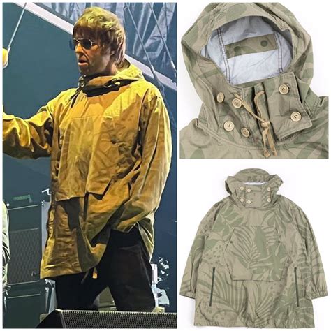 liam gallagher khaki parka.